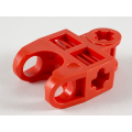 Lego Used - Technic Axle Connector 2 x 3 with Ball Joint Socket - Open Sides Angled Forkswi~ [Red]