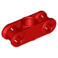 Lego NEW - Technic Axle and Pin Connector Perpendicular 3L with Center Pin Hole~ [Red]