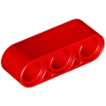 Lego Used - Technic Liftarm Thick 1 x 3~ [Red]