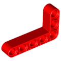 Lego Used - Technic Liftarm Modified Bent Thick L-Shape 3 x 5~ [Red]