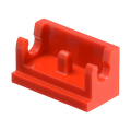Lego NEW - Hinge Brick 1 x 2 Base~ [Red]