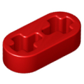Lego Used - Technic Liftarm Thin 1 x 2 - Axle Holes~ [Red]
