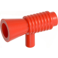 Lego Used - Minifigure Utensil Loudhailer / Megaphone / SW Blaster~ [Red]