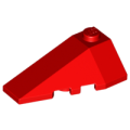 Lego NEW - Wedge 4 x 2 Triple Left~ [Red]