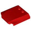 Lego Used - Wedge 4 x 4 x 2/3 Triple Curved~ [Red]