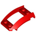 Lego NEW - Wedge 4 x 3 Open with Cutout and 4 Studs~ [Red]
