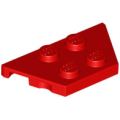Lego NEW - Wedge Plate 2 x 4~ [Red]