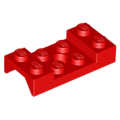 Lego NEW - Vehicle Mudguard 2 x 4 with Arch Studded with Hole~ [Red]
