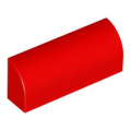Lego NEW - Slope Curved 1 x 4 x 1 1/3~ [Red]
