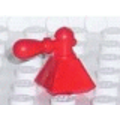 Lego Used - Scala Accessories Bottle Perfume with Pyramid Base and Atomizer~ [Red]