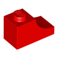 Lego NEW - Arch 1 x 2 Inverted~ [Red]