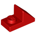 Lego NEW - Slope 45 2 x 1 with 2/3 Cutout~ [Red]