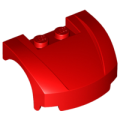 Lego NEW - Vehicle Mudguard 3 x 4 x 1 2/3 Curved Front~ [Red]