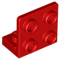 Lego Used - Bracket 1 x 2 - 2 x 2 Inverted~ [Red]