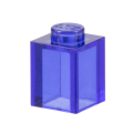 Lego NEW - Brick 1 x 1~ [Trans-Purple]
