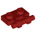 Lego NEW - Plate Modified 1 x 2 with Bar Handle on Side - Free Ends~ [Dark Red]