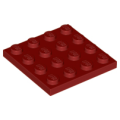 Lego NEW - Plate 4 x 4~ [Dark Red]