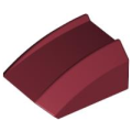 Lego NEW - Slope Curved 2 x 2 Lip~ [Dark Red]