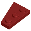 Lego NEW - Wedge Plate 3 x 2 Right~ [Dark Red]