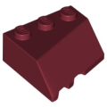 Lego NEW - Wedge 3 x 3 Sloped Right~ [Dark Red]