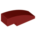 Lego NEW - Slope Curved 3 x 1~ [Dark Red]