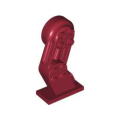 Lego NEW - Large Figure Leg Left with Black Rotation Joint Pin~ [Dark Red]