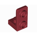 Lego NEW - Bracket 1 x 1 - 1 x 2 Inverted~ [Dark Red]