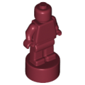 Lego NEW - Minifigure Utensil Statuette / Trophy~ [Dark Red]