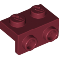 Lego NEW - Bracket 1 x 2 - 1 x 2~ [Dark Red]