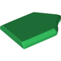 Lego NEW - Tile Modified 2 x 3 Pentagonal~ [Green]