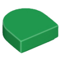 Lego NEW - Tile Round 1 x 1 Half Circle Extended~ [Green]