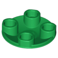 Lego NEW - Plate Round 2 x 2 with Rounded Bottom (Boat Stud)~ [Green]