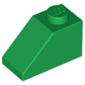Lego NEW - Slope 45 2 x 1~ [Green]