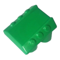 Lego Used - Brick Modified 2 x 2 No Studs Sloped with 6 Side Pistons Raised~ [Green]