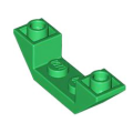 Lego NEW - Slope Inverted 45 4 x 1 Double~ [Green]