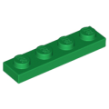 Lego NEW - Plate 1 x 4~ [Green]