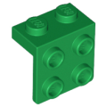 Lego NEW - Bracket 1 x 2 - 2 x 2~ [Green]