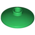 Lego Used - Dish 2 x 2 Inverted (Radar)~ [Green]