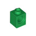 Lego NEW - Technic Brick 1 x 1 with Hole~ [Green]