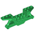 Lego NEW - Vehicle Base 2 x 10 with 4 Pin Holes (Quad Bike Half)~ [Green]