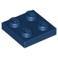 Lego NEW - Plate 2 x 2~ [Dark Blue]
