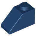 Lego NEW - Slope 45 2 x 1~ [Dark Blue]
