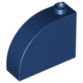 Lego NEW - Slope Curved 3 x 1 x 2 with Hollow Stud~ [Dark Blue]