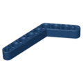 Lego NEW - Technic Liftarm Modified Bent Thick 1 x 9 (6 - 4)~ [Dark Blue]