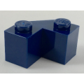 Lego NEW - Brick Modified Facet 2 x 2~ [Dark Blue]