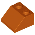 Lego NEW - Slope 45 2 x 2~ [Dark Orange]