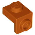 Lego NEW - Bracket 1 x 1 - 1 x 1~ [Dark Orange]