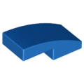 Lego NEW - Slope Curved 2 x 1 x 2/3~ [Blue]