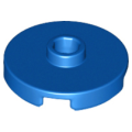 Lego NEW - Tile Round 2 x 2 with Open Stud~ [Blue]