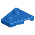 Lego NEW - Wedge Plate 2 x 2 Left~ [Blue]